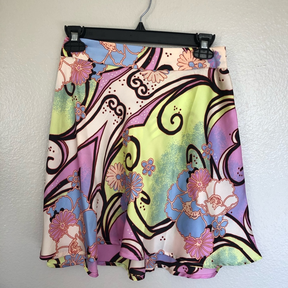Free People Patterned Skirt